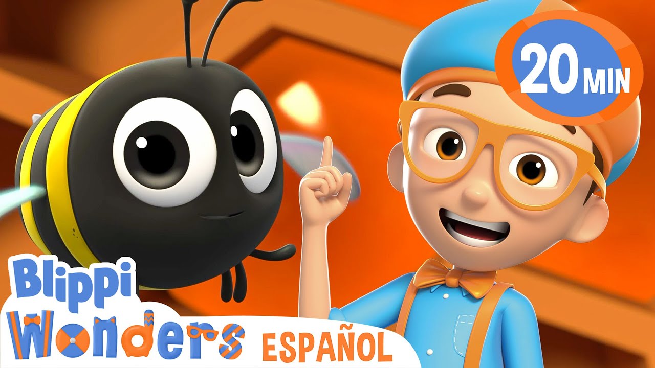 Miel De Abeja | Blippi Wonders | Caricaturas para ni&ntilde;os | Videos educativos para ni&ntilde;os