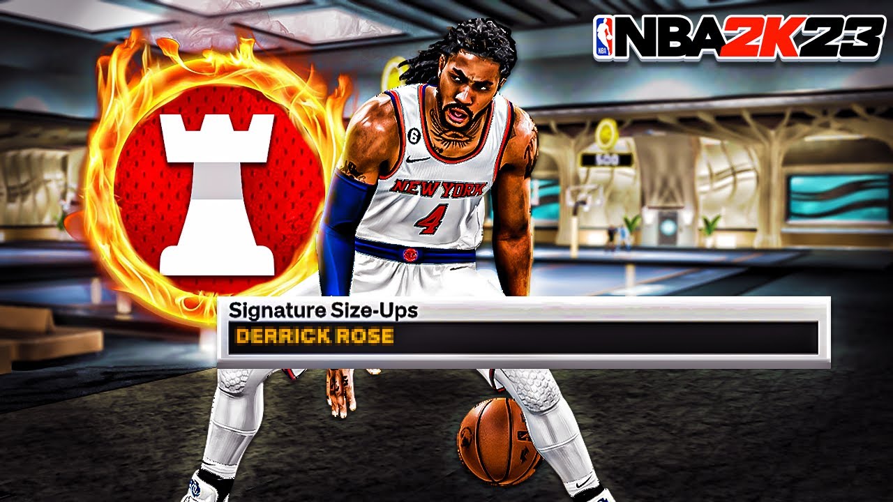 *NEW* DERRICK ROSE SIZE UP is a SPEEDBOOST GLITCH in NBA 2K23! DRIBBLE TUTORIAL NBA 2K23 w/ HANDCAM!