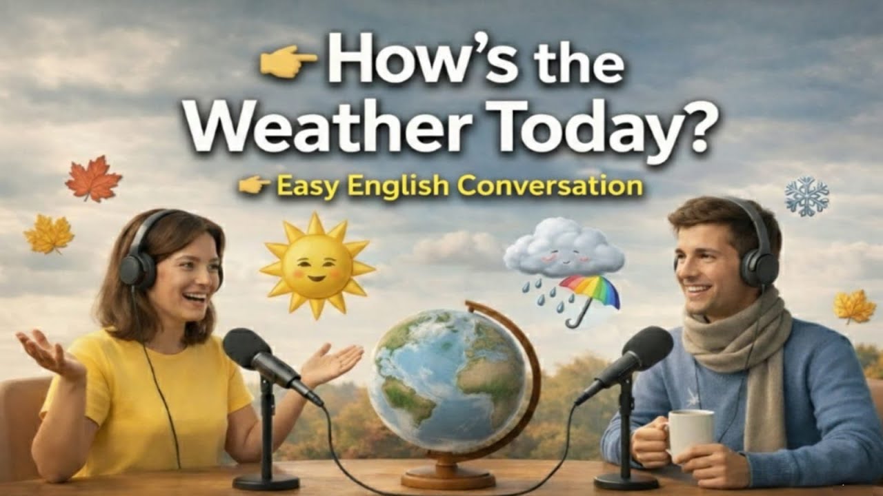 Talk About Today’s Weather | Simple English Speaking Practice | English Podcast