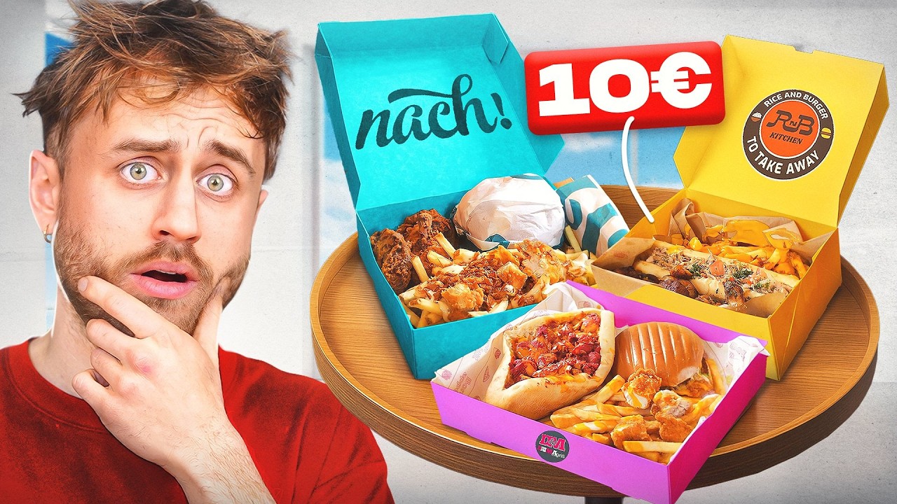 Je teste les BOX de FAST FOOD &agrave; 10&euro; 💸 (surcot&eacute; ?)