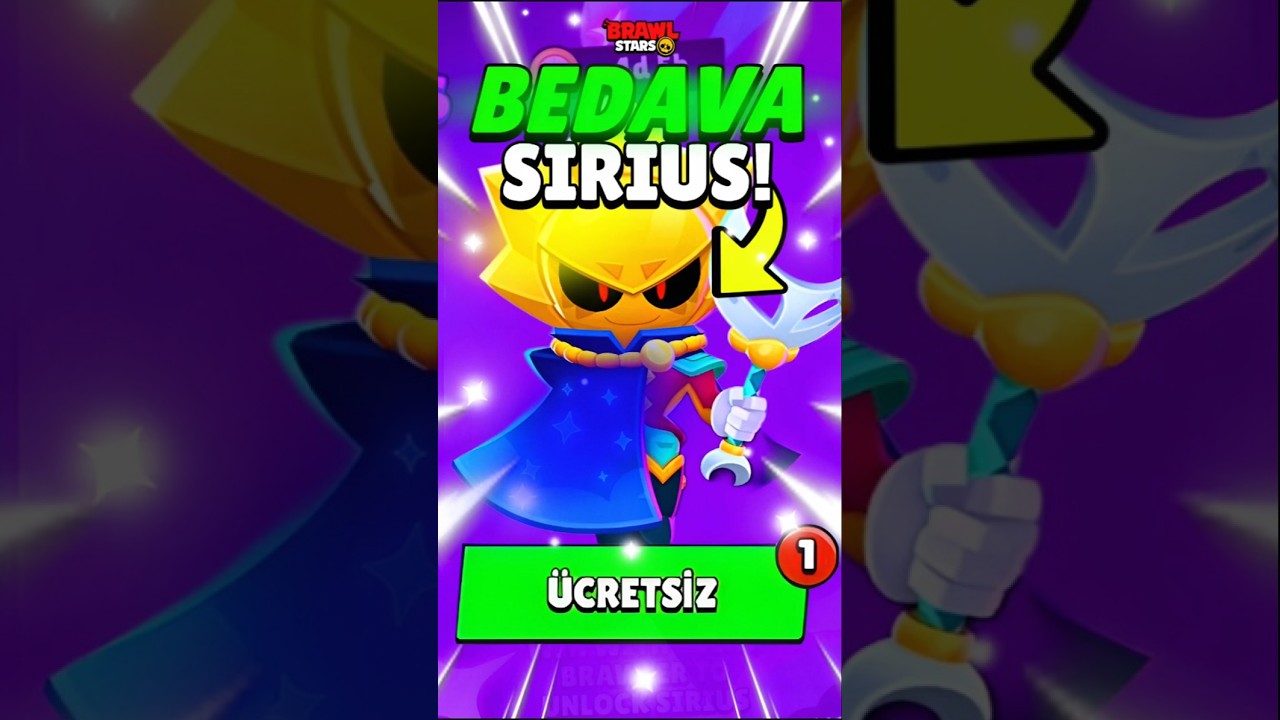 Brawl Stars'ta &Uuml;CRETSİZ SİRİUS ALABİLİRSİNİZ!? 🙉