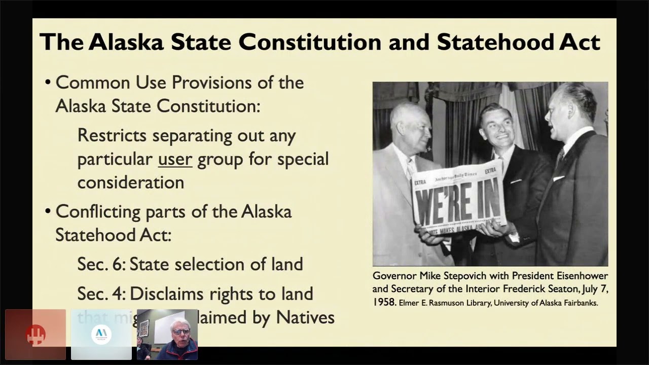 The Alaska Native Claims Settlement Act (ANCSA) Guide: Recognizing the ANCSA and it's History