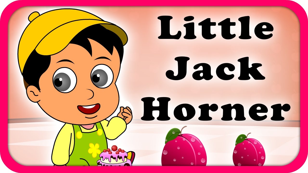 Little Jack Horner Lyrical Video | English Nursery Rhymes Full Lyrics For Kids & Children