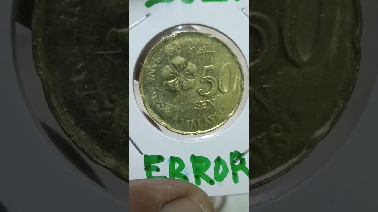Duit syiling Malaysia ERROR
