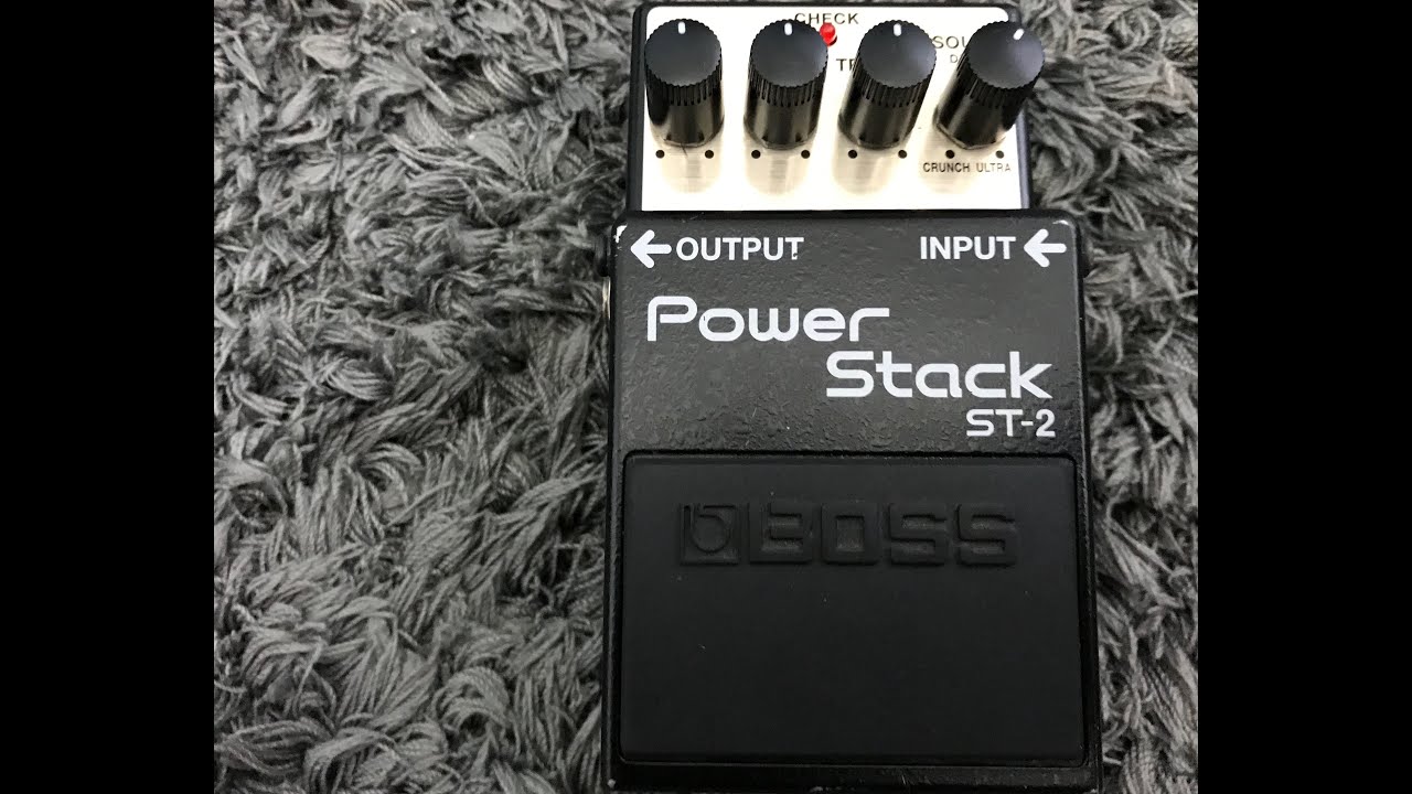 Boss Power Stack ST-2 - Review - Rodrigo Mellegari.