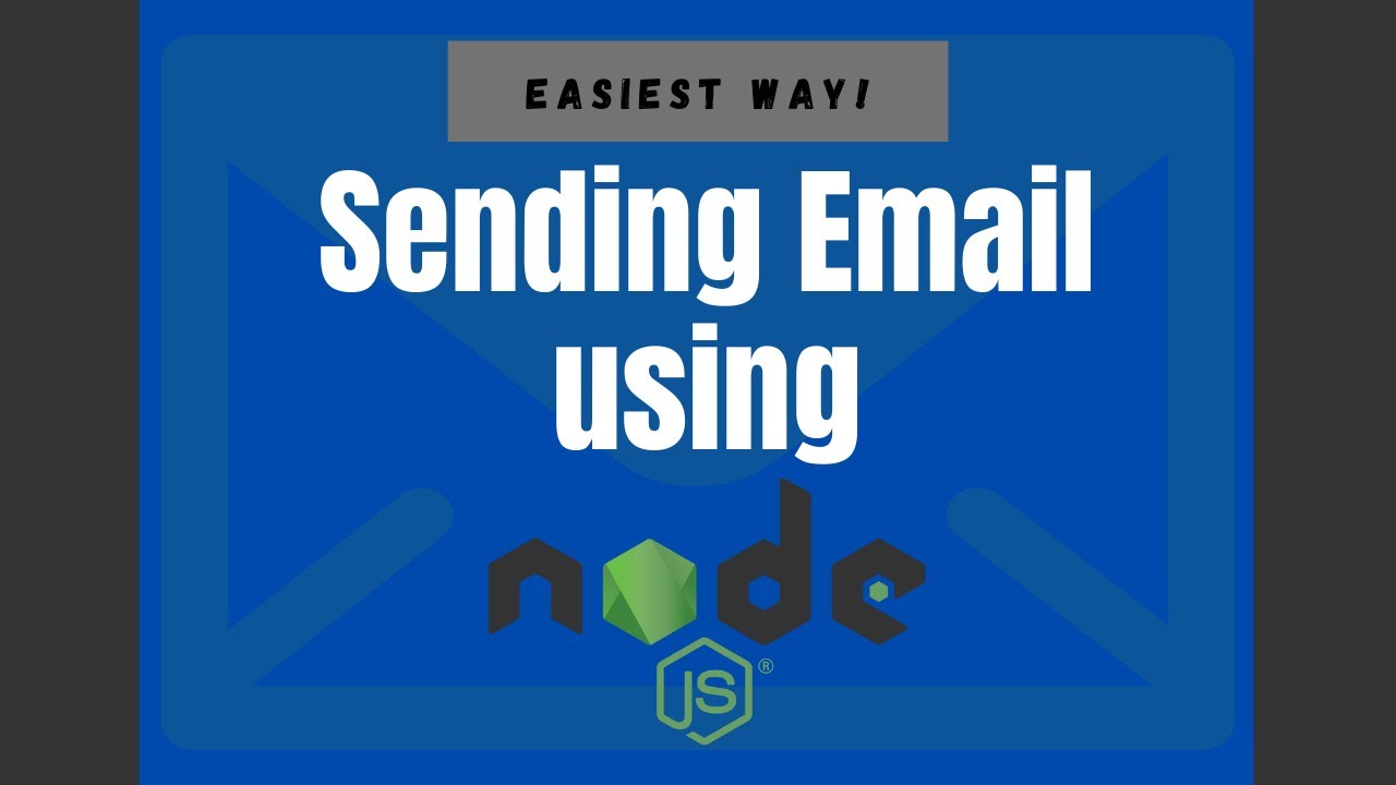 Как отправить электронное письмо с помощью Node.js (самый простой способ 🤓 с помощью Sendgrid)
