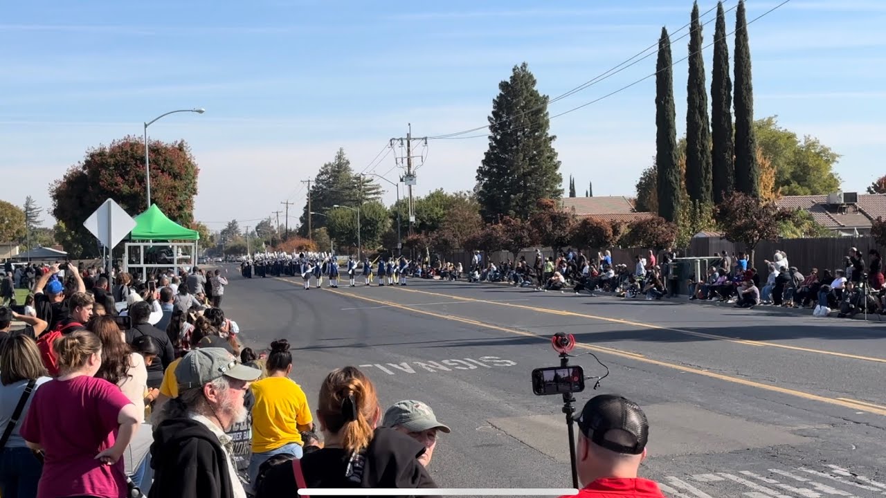 Benicia High Panther Marching Band at CCBR November 11th 2023