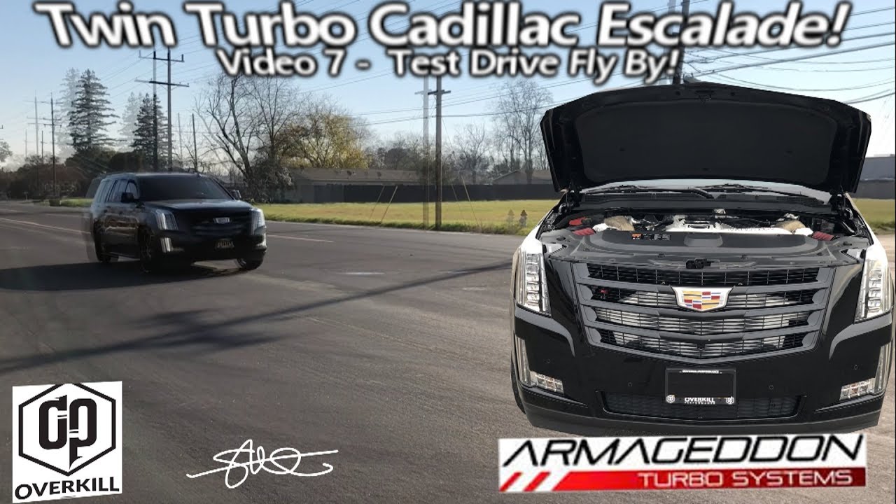 First Fly By! Twin Turbo Cadillac Escalade - More Test driving (Video 7)
