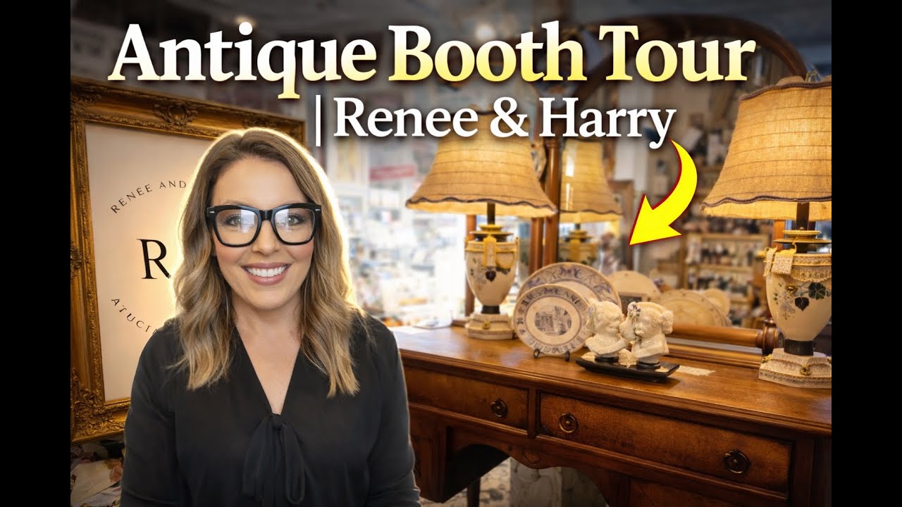 👉 I Started an Antique Booth With No Plan — Here’s What I Learned