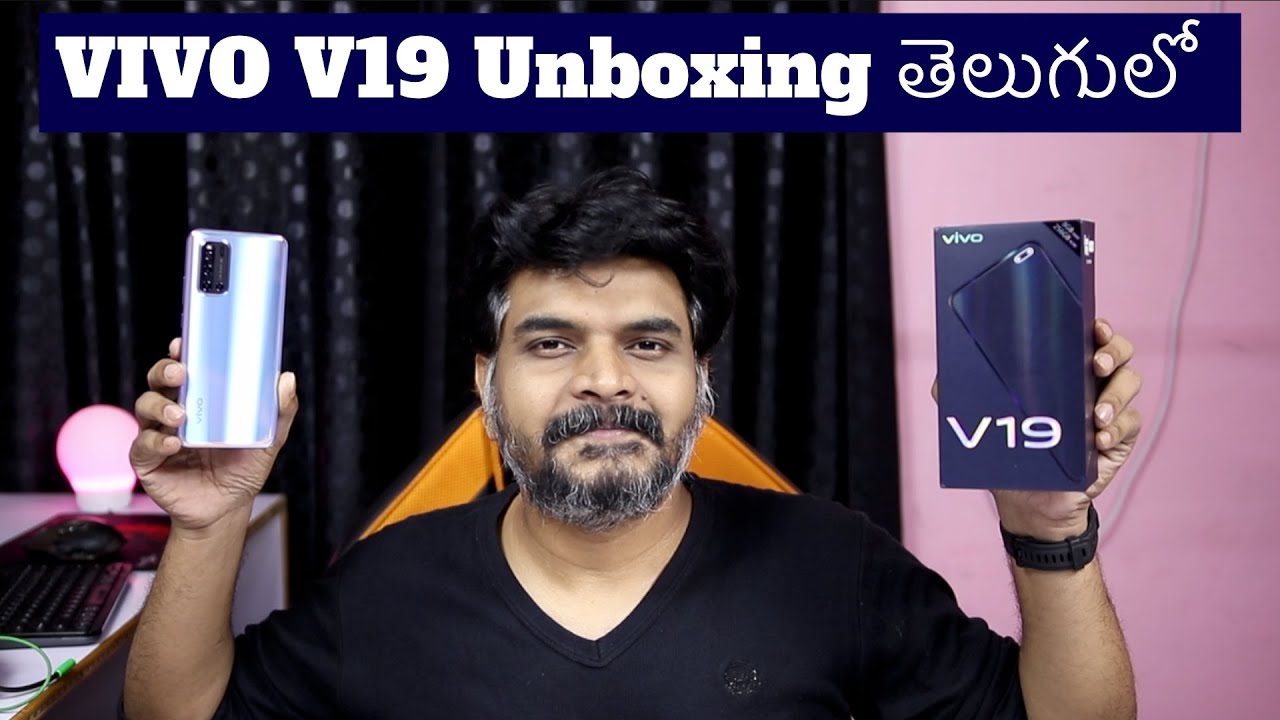 VIVO V19 Unboxing & initial impressions ll in Telugu ll