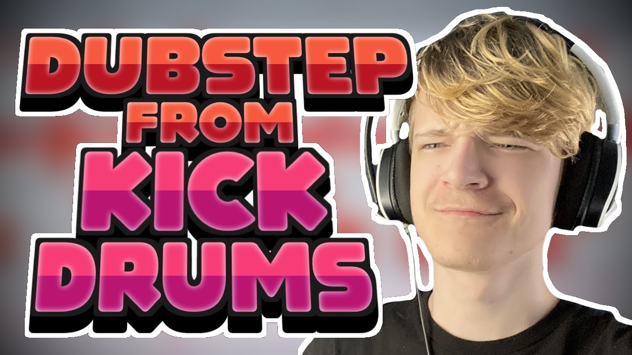Making DUBSTEP from ONLY KICK DRUMS! // Music Production with Neddie