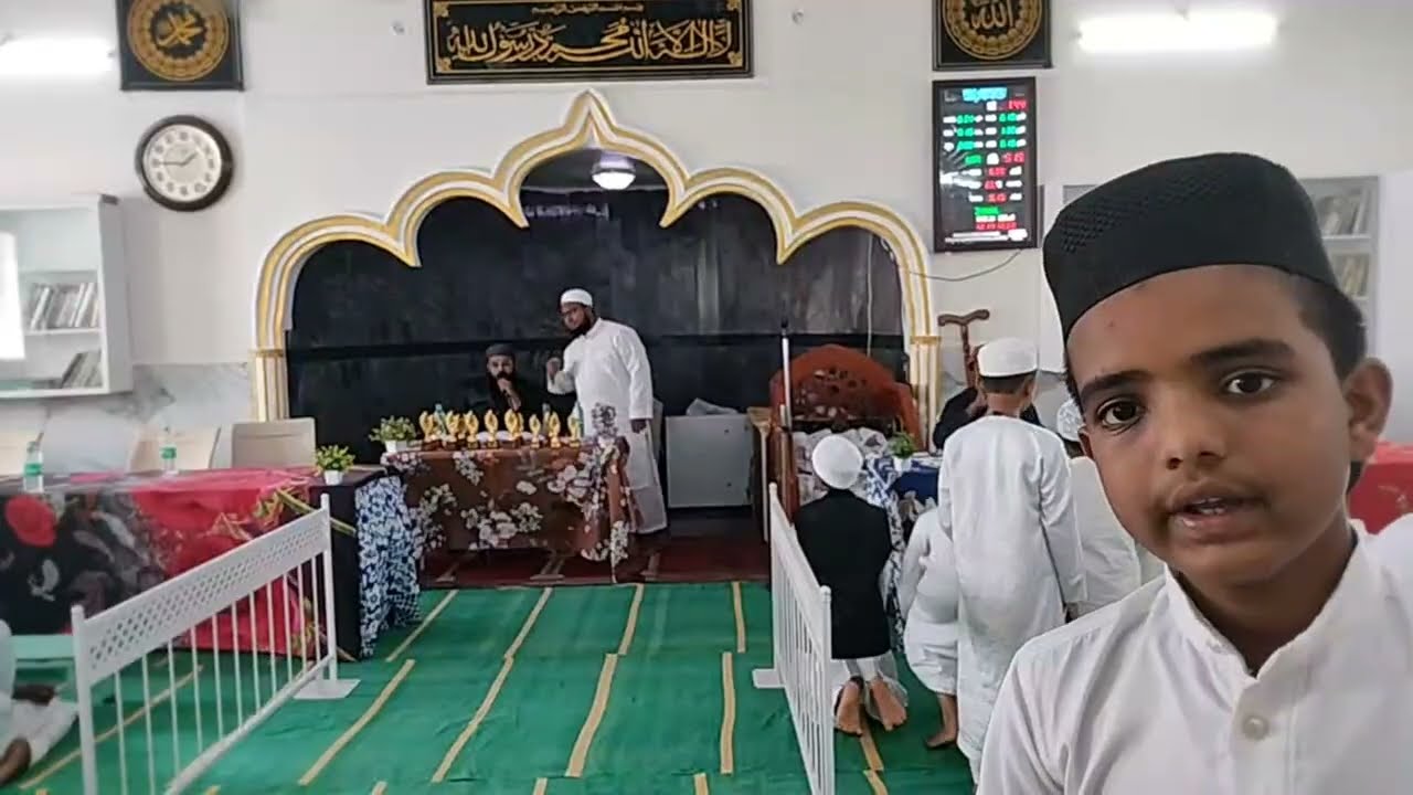 Highlight 2:23:43 – 2:28:43 from salana Jalsa in masjid syed noorani pillaganahalli Bannerghatta Rd