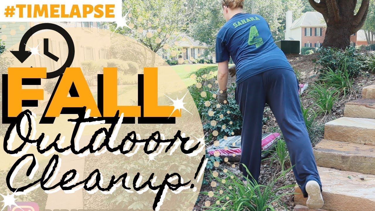 🍃Yard Work Cleaning Motivation (Fall Edition 2019) | 12 Week Fall Cleaning Challenge