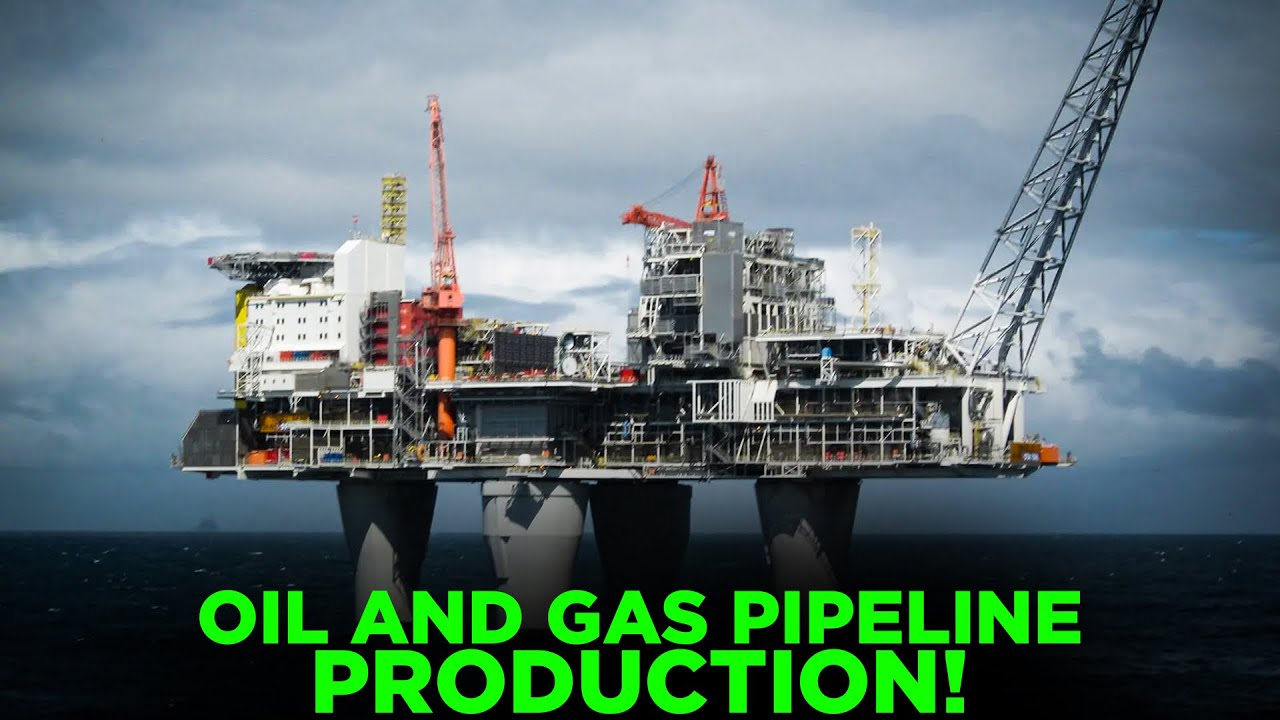 Modern Oil and gas Pipeline production process- oil and gas pipeline installation
