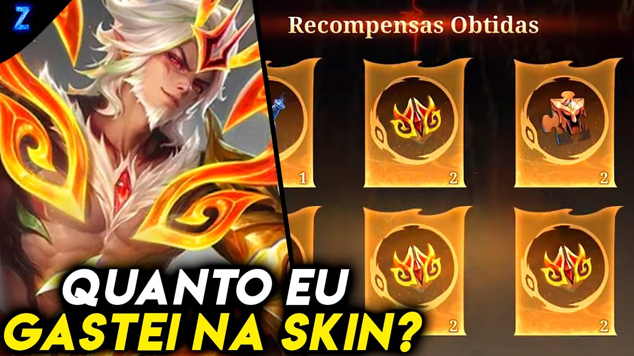 QUANTO EU GASTEI PARA PEGAR O SUN SKIN STAR ANUAL!! - SUN GAMEPLAY | Mobile Legends