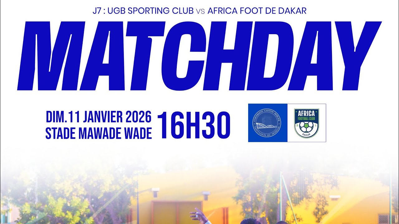 UGB SC vs Africa Football Club 
