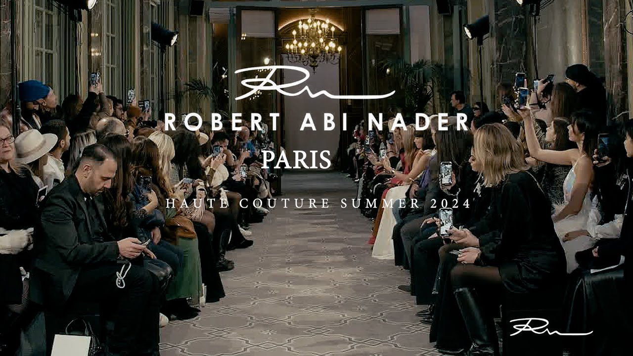 ROBERT ABI NADER  Haute Couture Spring Summer 2024 Live Show Paris