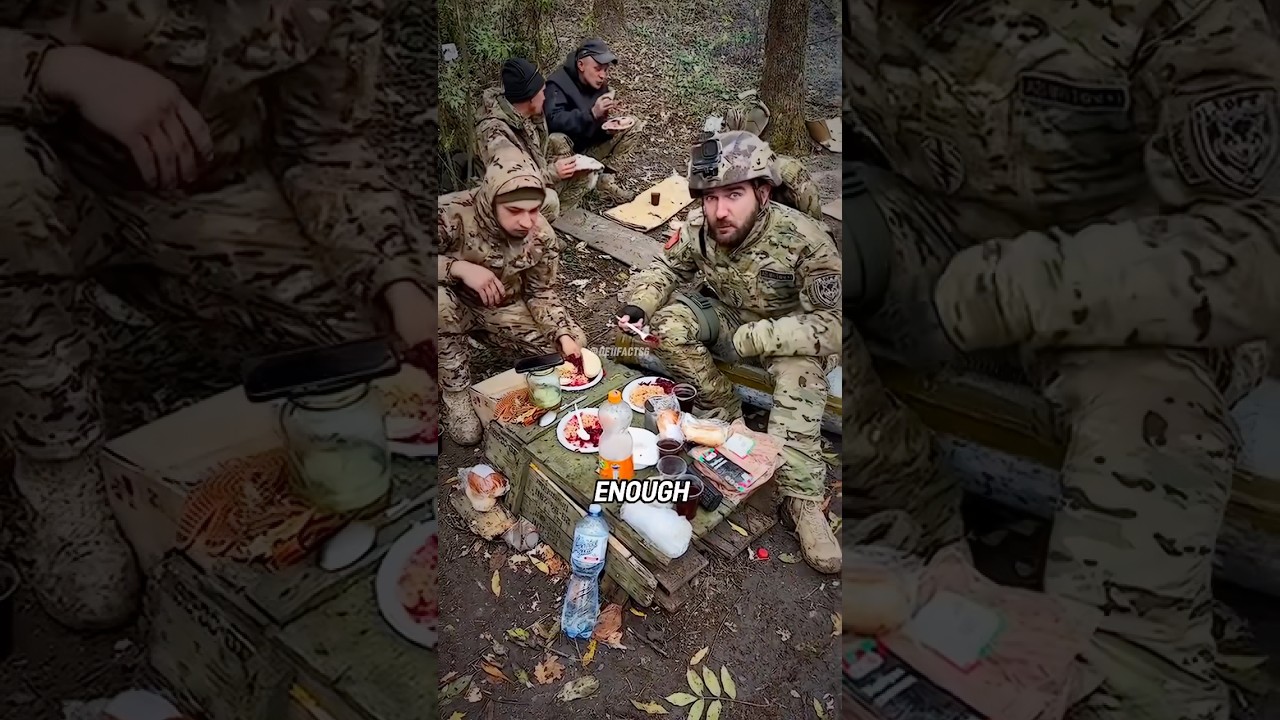 Как питаются солдаты на настоящем российско-украинском поле боя? #армия #солдат