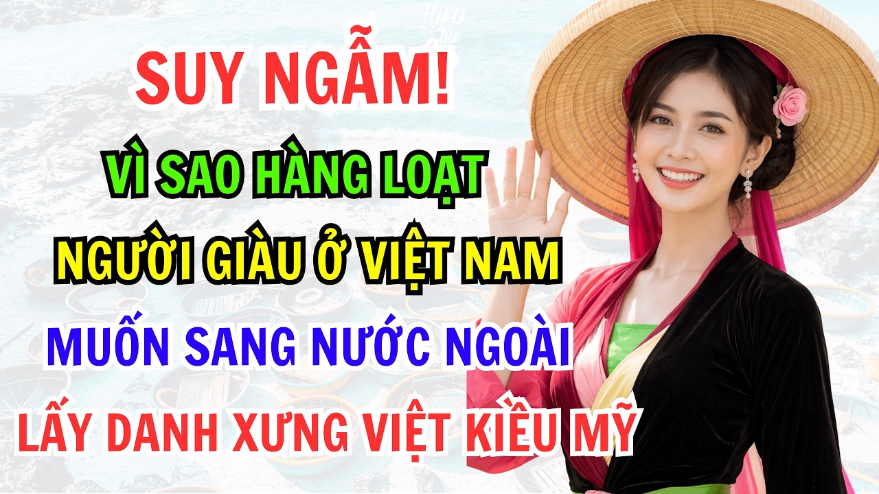 SUY NGẪM! VÌ SAO HÀNG LOẠT NGƯỜI GIÀU Ở VIỆT NAM MUỐN SANG NƯỚC NGOÀI LẤY DANH XƯNG VIỆT KIỀU MỸ