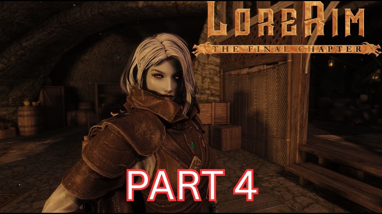 Skyrim | Lorerim | Vampire Playthrough Part 4  | No Commentary |