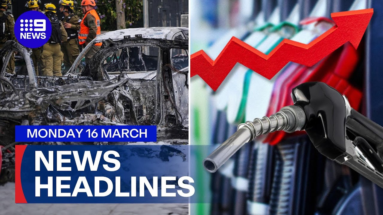 Iran claims it never asked for a ceasefire; escalating petrol prices | 9 News Australia