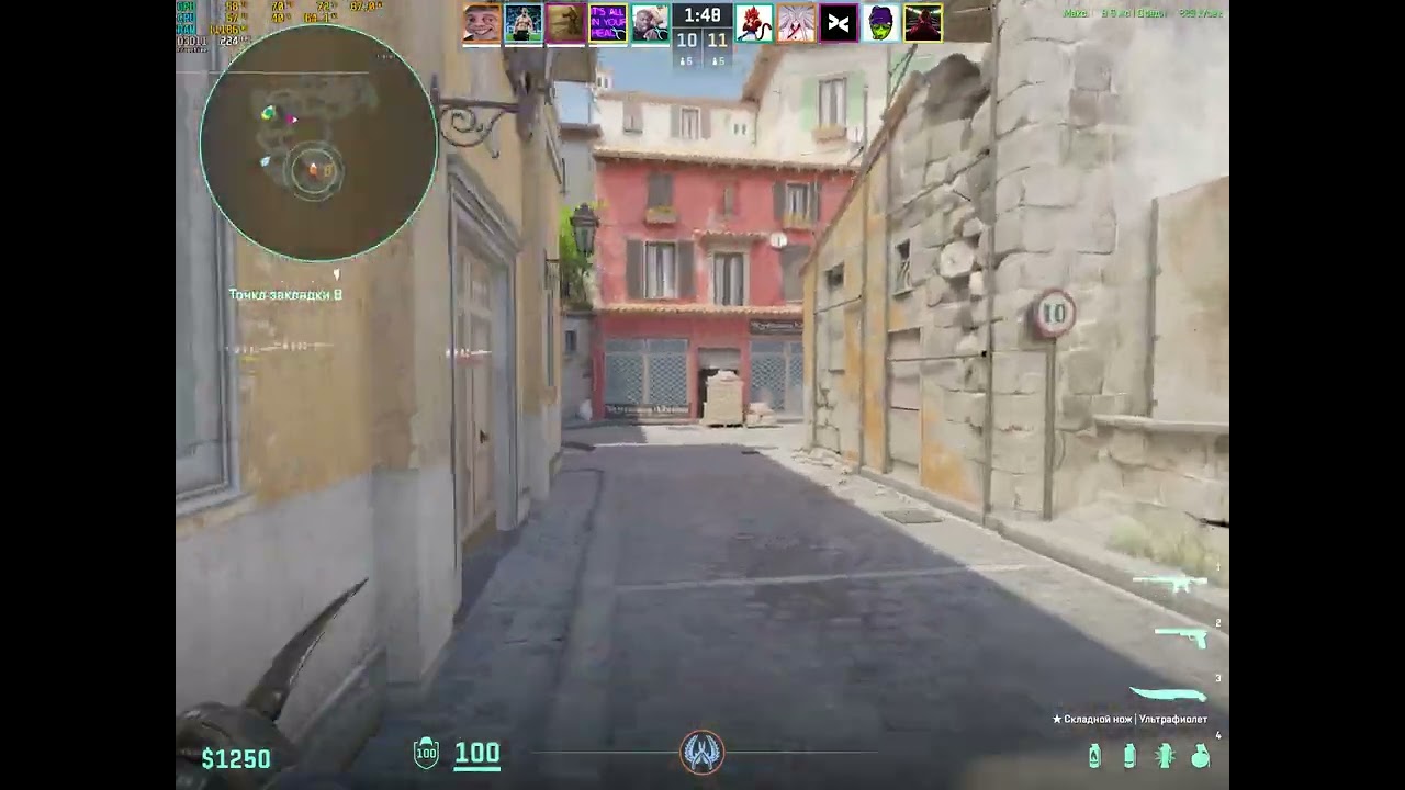 Prineu being afk for 10 seconds