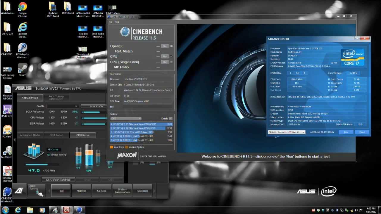 ASUS Z77 Ivy Bridge Overclocking Demo - PC Perspective