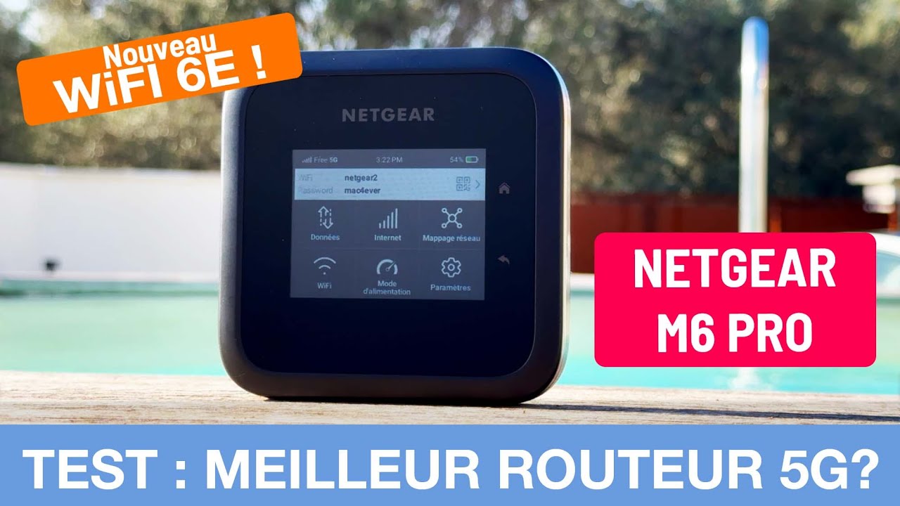 LE MEILLEUR ROUTEUR 5G WiFi 6E ? TEST NETGEAR M6 PRO !