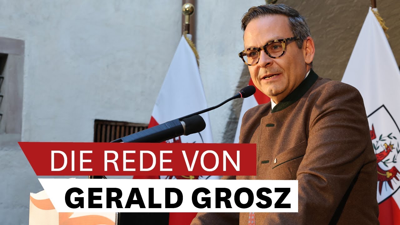&bdquo;Trennung Tirols ist klaffende Wunde!&ldquo; &ndash; Die Rede von Gerald Grosz