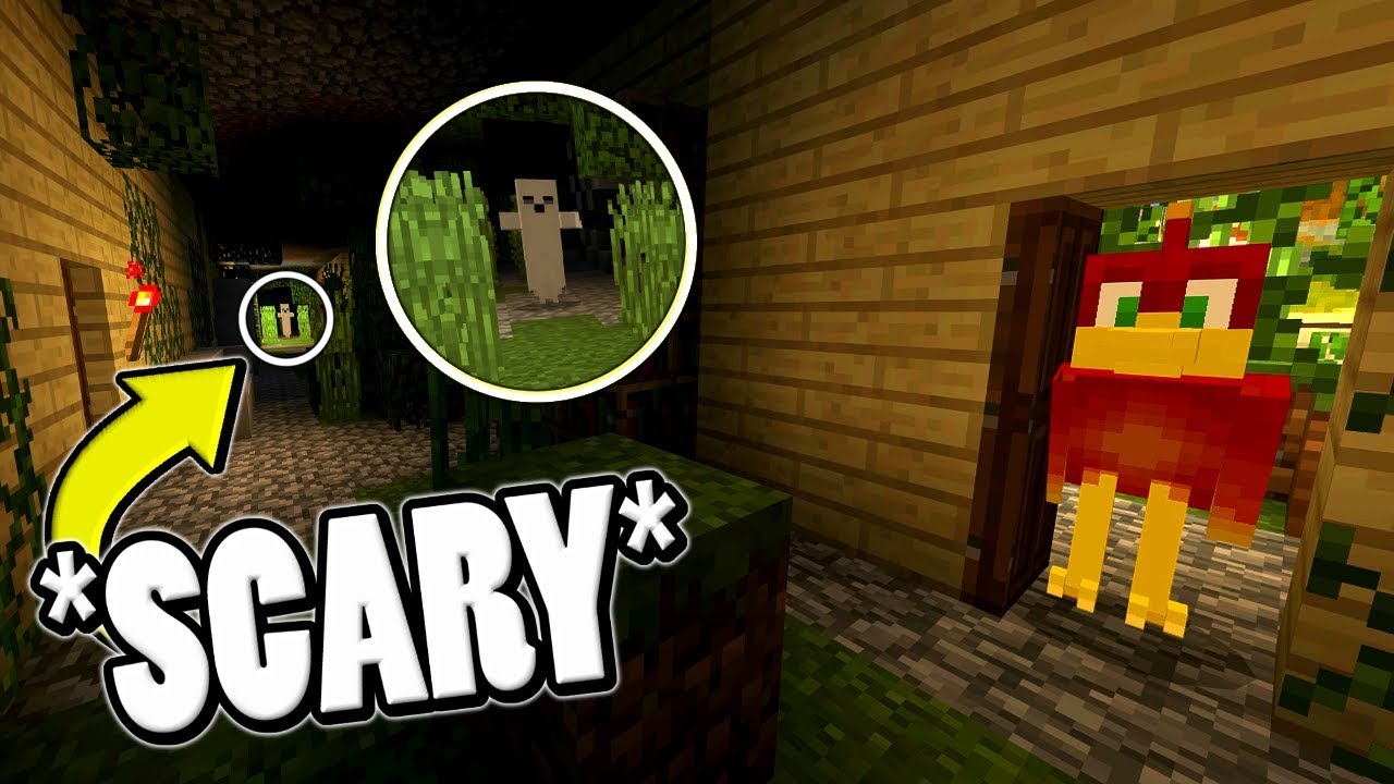 TRYING TO ESCAPE A HAUNTED BUILDING ALONE !! : Minecraft Soul Snatchers
