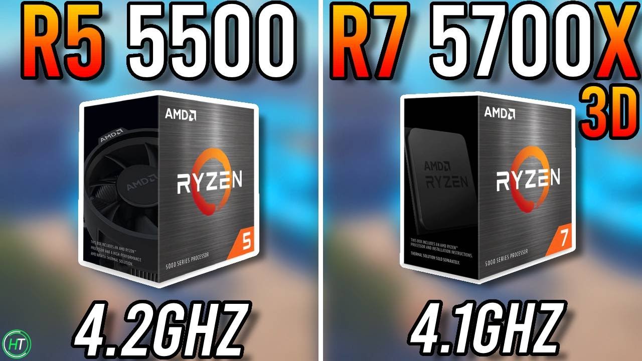 Ryzen 5 5500 vs Ryzen 7 5700X3D - Good Upgrade?