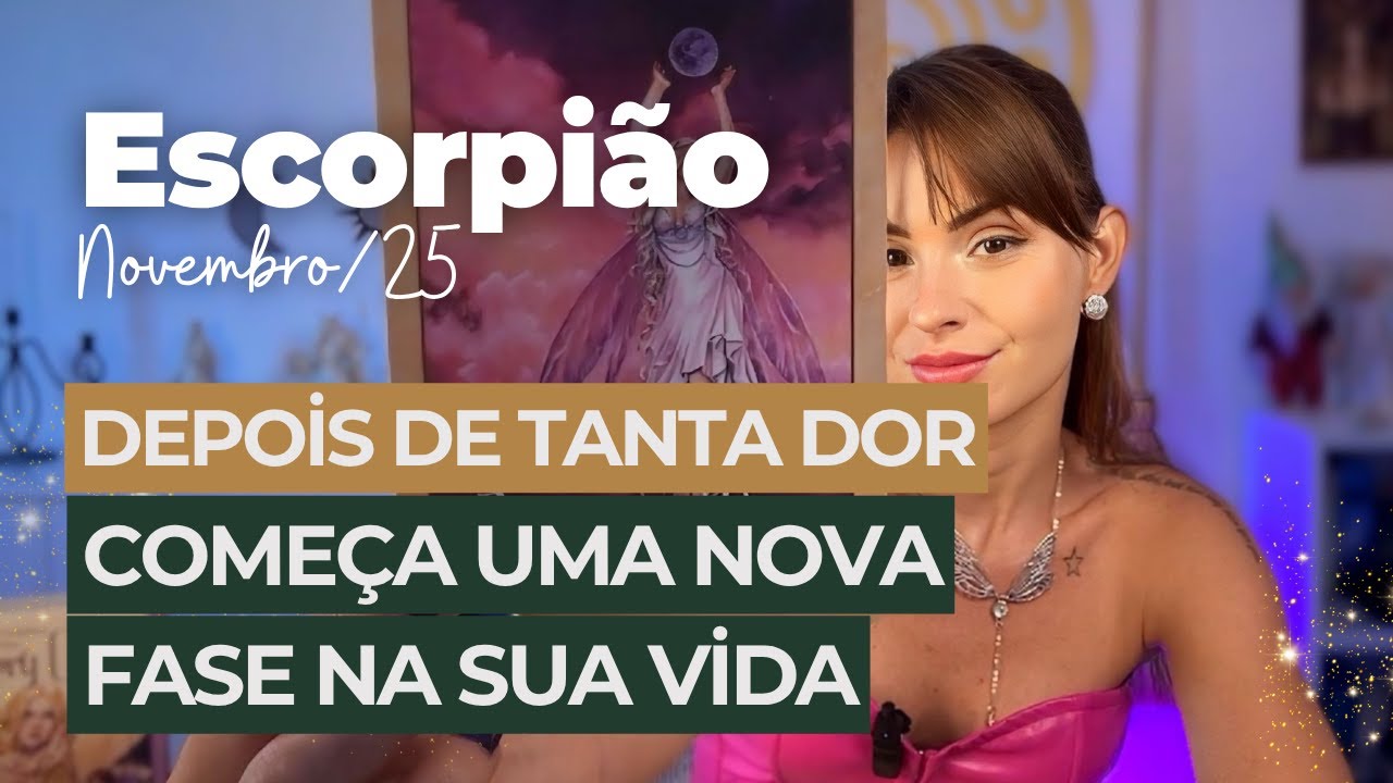 ESCORPIÃO ♏️: A MUDANÇA SERÁ COMPLETA! CHEGOU UMA NOVA FASE NA SUA VIDA.