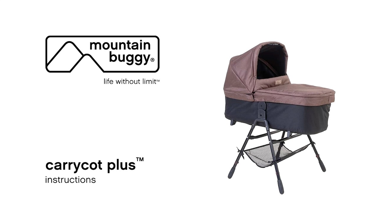 carrycot plus™ heritage collection instructions 2026  |  Mountain Buggy®