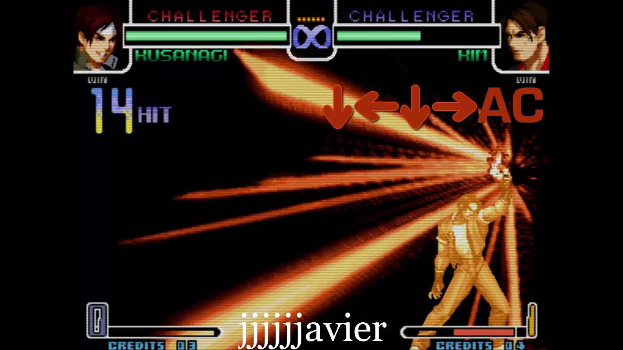 KOF 2002 Combos de Kusanagi Paso a Paso