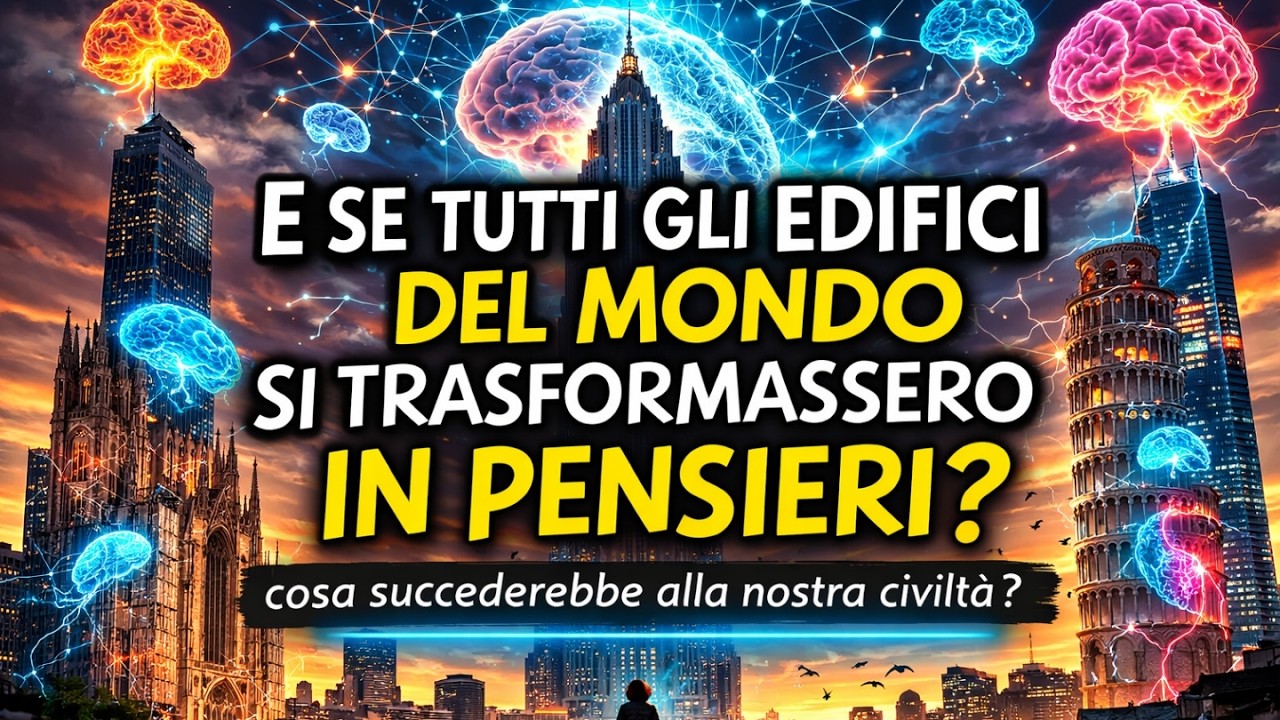 E se tutti gli edifici del mondo si trasformassero in pensieri?