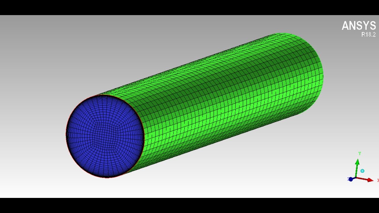 How to create structured HEXAHEDRAL MESHING  using ICEM CFD for a PIPE GEOMETRY or CIRCULAR CYLINDER