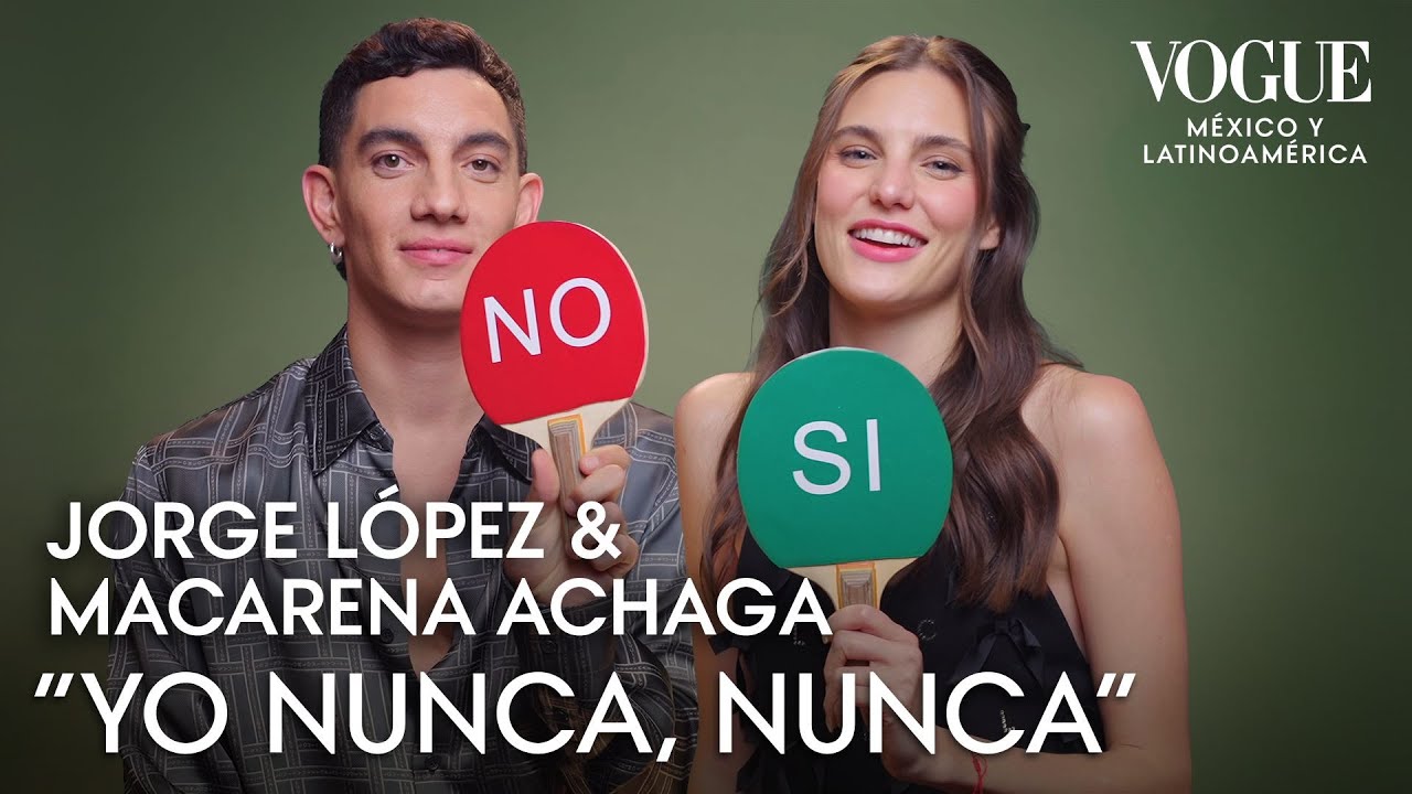 Macarena Achaga y Jorge López confiesan sus secretos | Vogue México y Latinoamérica