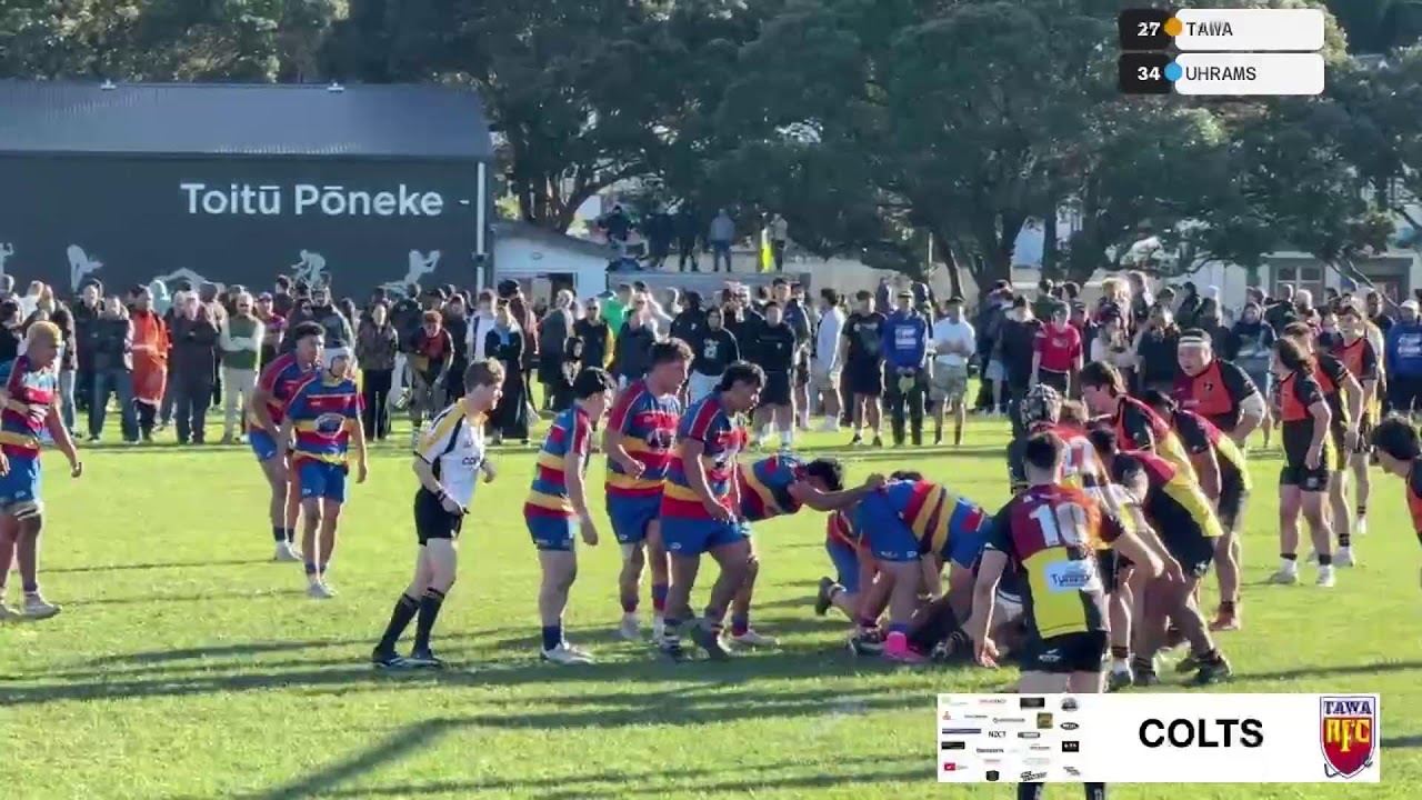 Colts  | John E Kelly Memorial Cup Final | Upper Hutt Rams vs Tawa