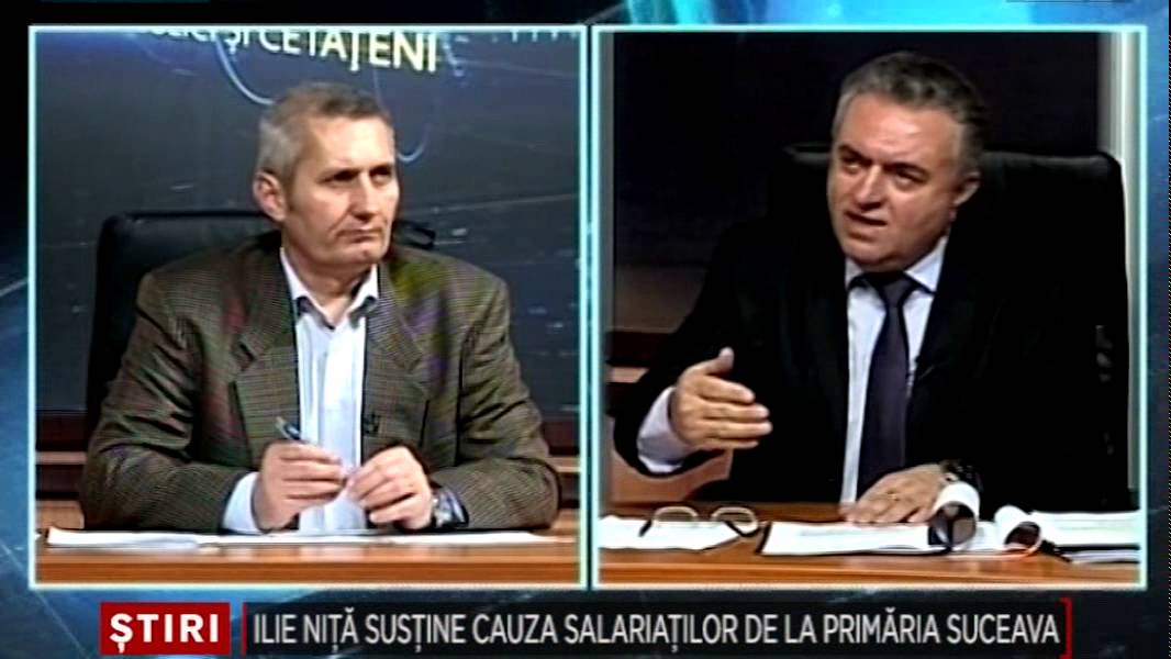 Ilie Nita sustine cauza salariatilor de la Primaria Suceava