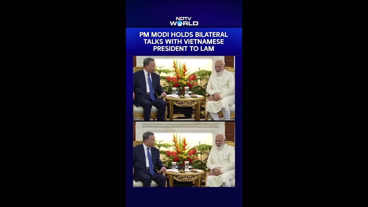 PM Narendra Modi Holds Bilateral Talks With Vietnamese President To Lam