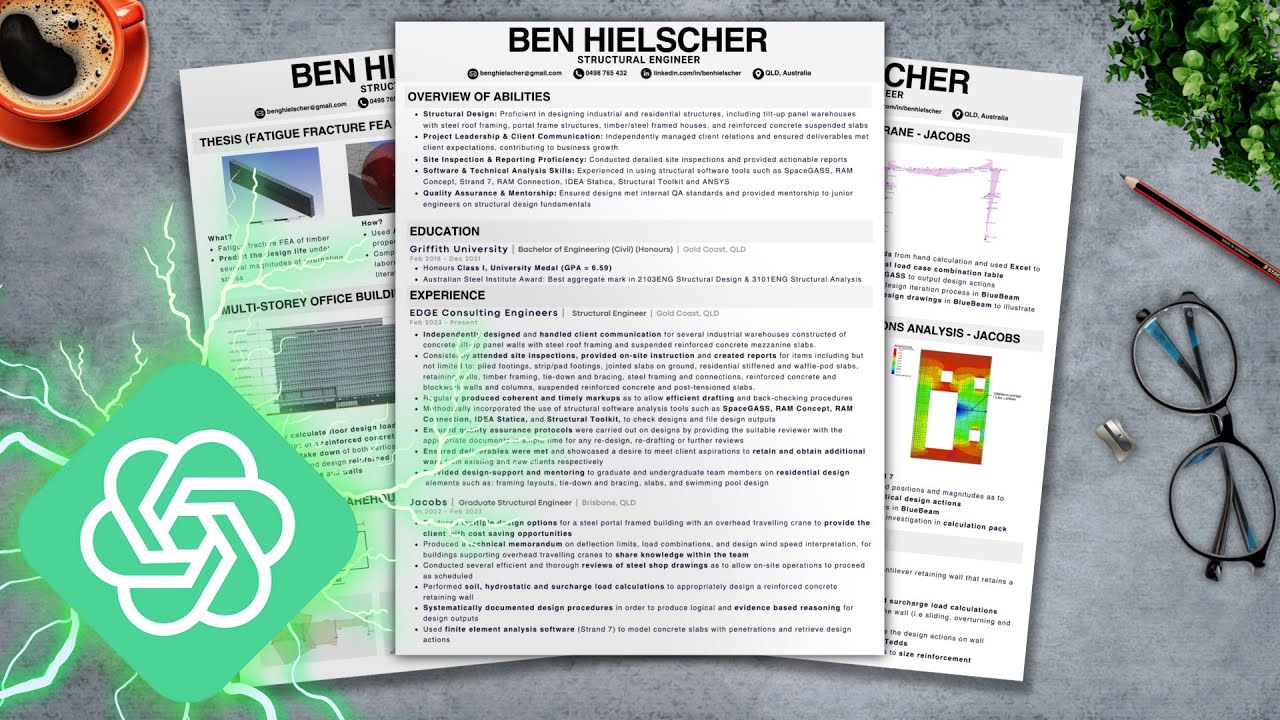 How To Create a Top Civil Engineering Resume with ChatGPT: Fast & Easy