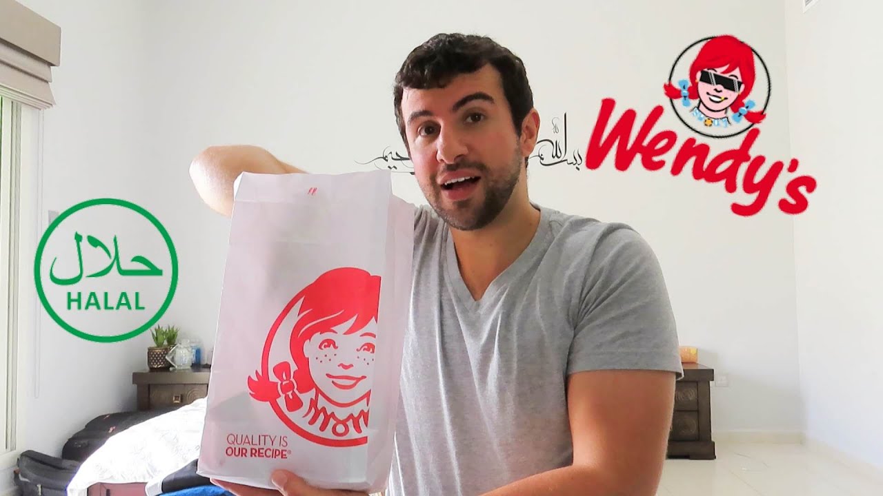 Trying Halal Wendy's Food In Dubai