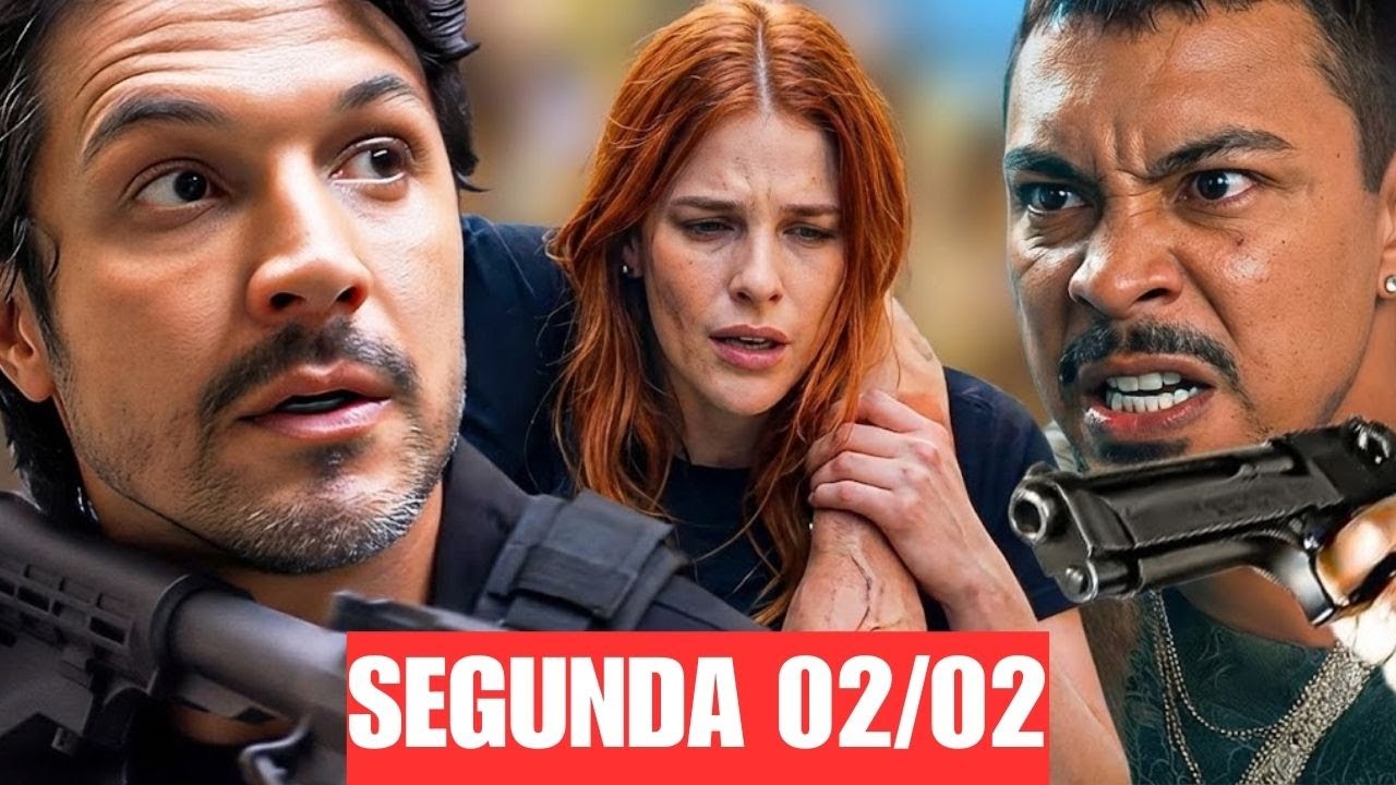 TRÊS GRAÇAS: SEGUNDA 02/02 – PAULINHO ENFRENTA BAGDÁ E ACERTO DE CONTAS EXPLODE | RESUMO
