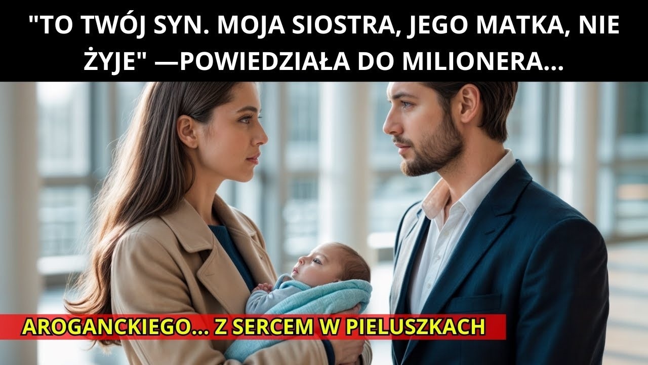 TO TWÓJ SYN. JEGO MATKA NIE ŻYJE, —POWIEDZIAŁA CIOCIA I WRĘCZYŁA DZIECKO AROGANCKIEMU MILIONEROWI