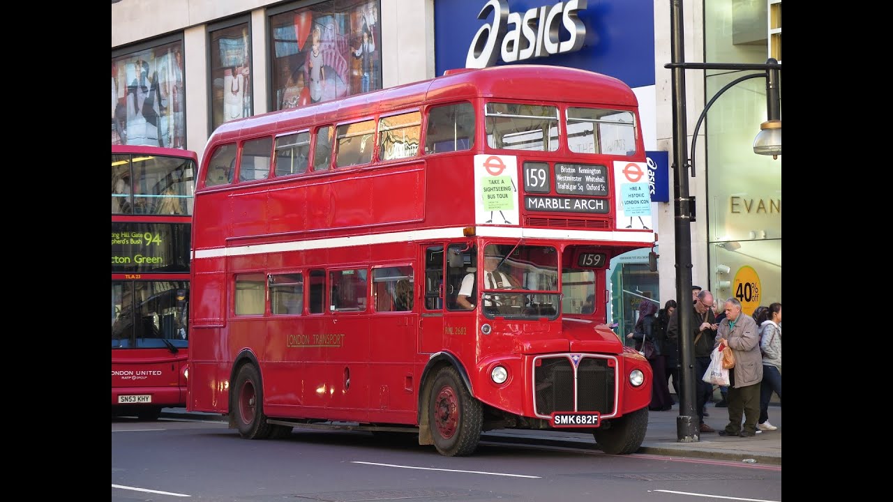 (9/12/2015) AEC Routemaster RML2682 SMK682F - Route 159 Running Day - Haymarket to Lambeth North