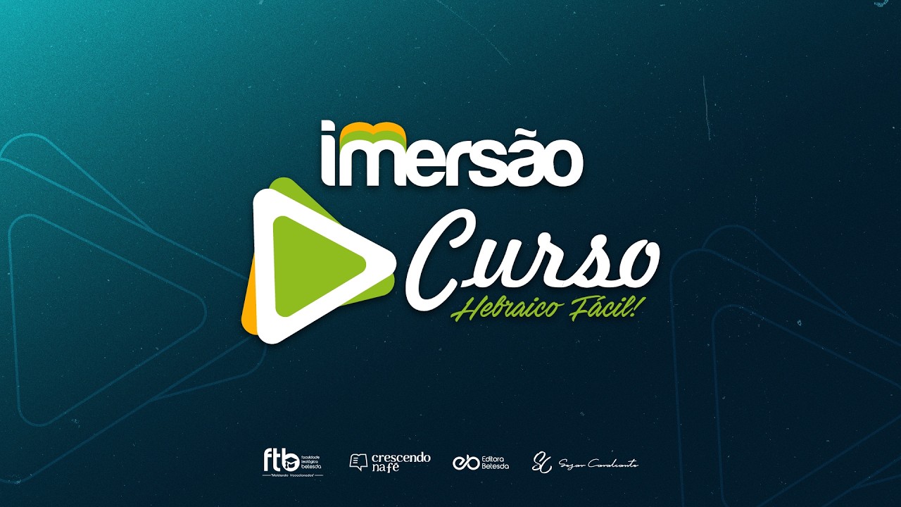IMERSÃO HEBRAICO FÁCIL 2026- MÓDULO 2