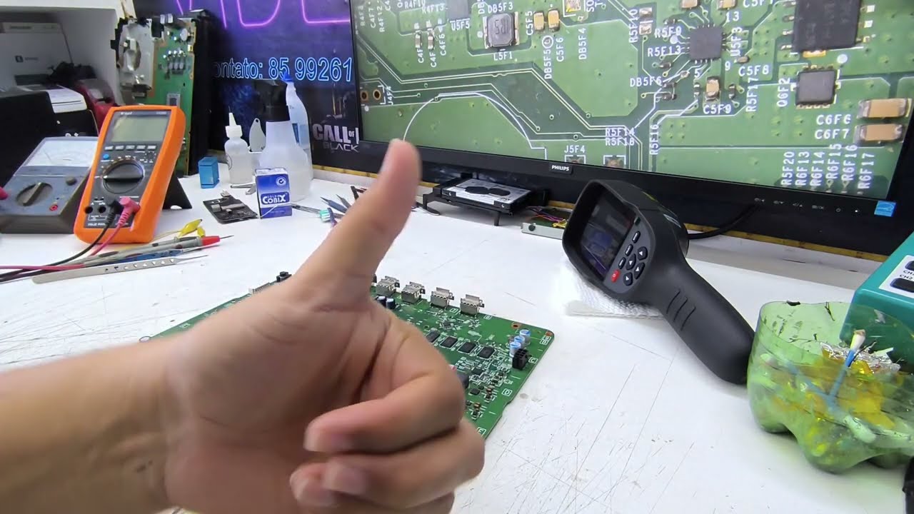 Xbox One S Não liga nada completamente morto, Nem plim plim falta de tensão na linha 3.3v