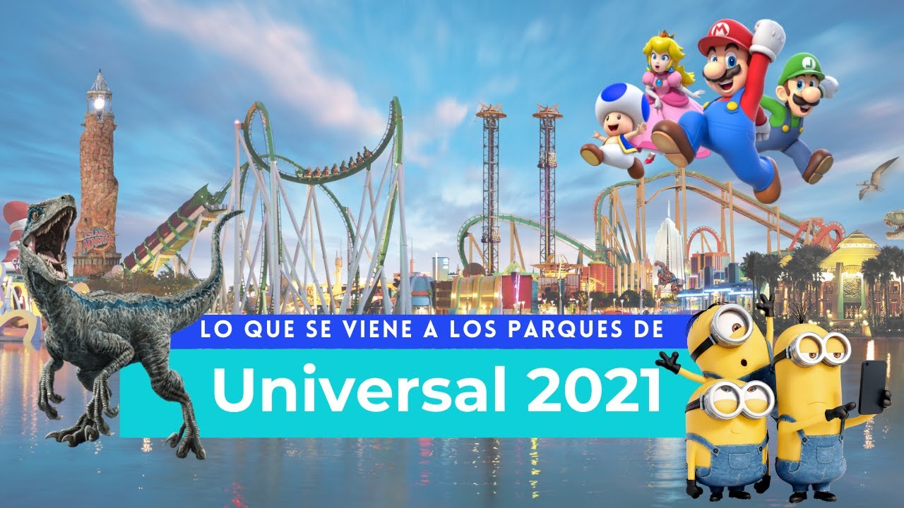 Lo nuevo en los parques de Universal 2021