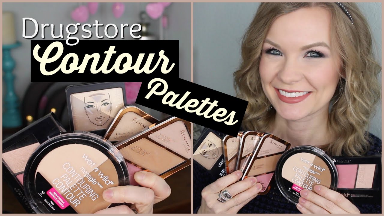 Battle of the Drugstore Contour Palettes! | LipglossLeslie