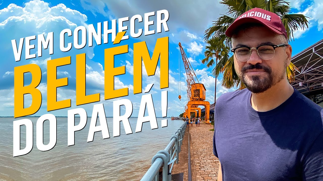 O QUE FAZER EM BELÉM DO PARÁ em 3 dias! Ver-o-peso, centro histórico, passeio de barco e muito mais!
